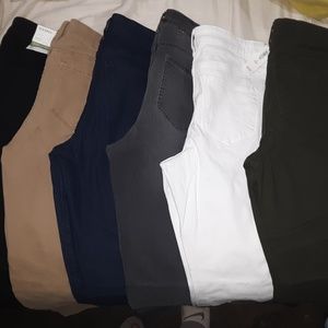 Old navy skinny mid rise paints